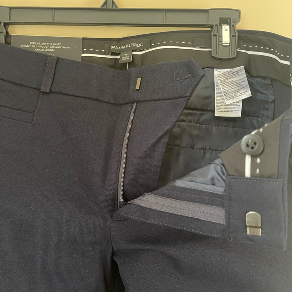 Brand new Banana Republic Sloan dark blue pants - Picture 2 of 6